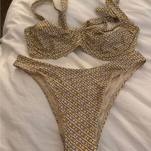 Monday Swimwear sorrento top and Byron bottom